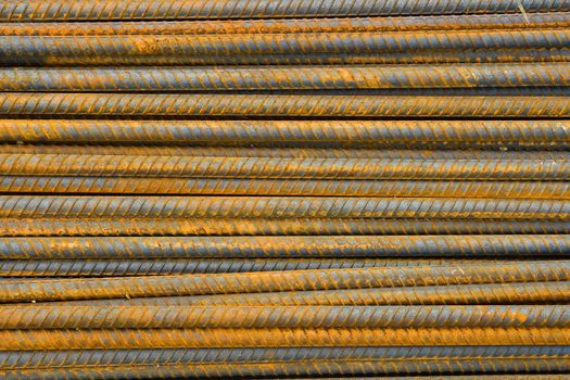Rusty Steel Rod Pattern