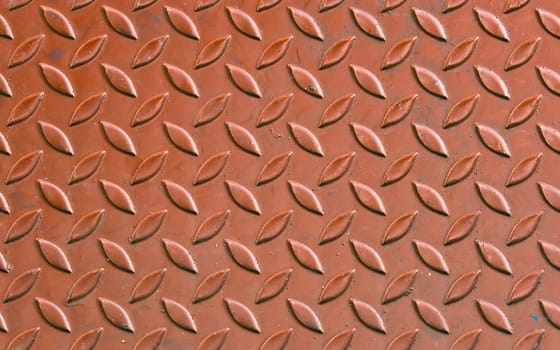 Reg diamont plate metal background