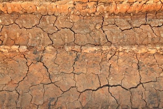 Dry terrain ground