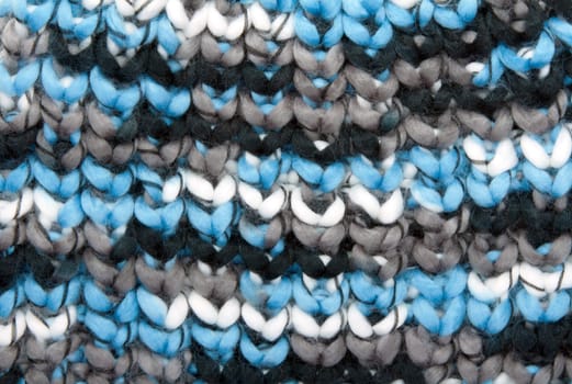 Background from knitted colors fabrics with pattern
