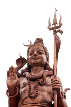 Statue of Lord Shiva in Mauritius