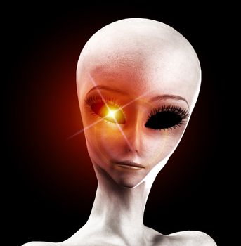 An image of an alien life form.