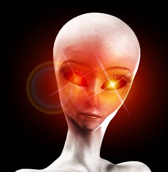 An image of an alien life form.