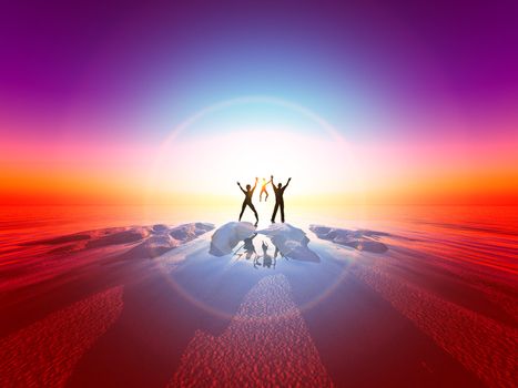 Image representing the together of a family.