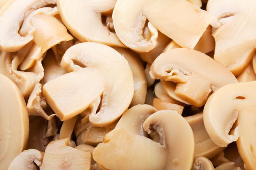 Healthy eating vegetable fungus - edible mushroom
