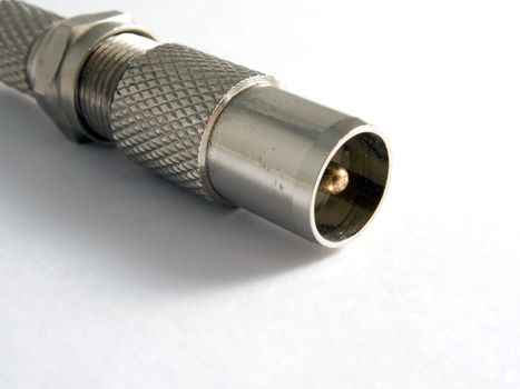 Video equipment cable connection plug for computer