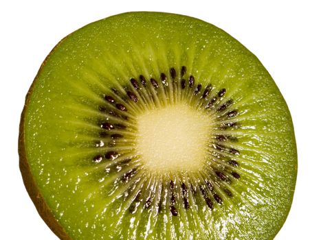 Tropical food - green ripe healthy kiwi fruit