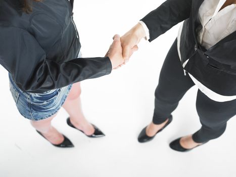 Handshake Handshaking isolate on white