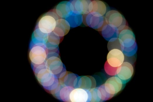 Defocused light color abstract pattern background