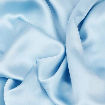 blue satin background closse up