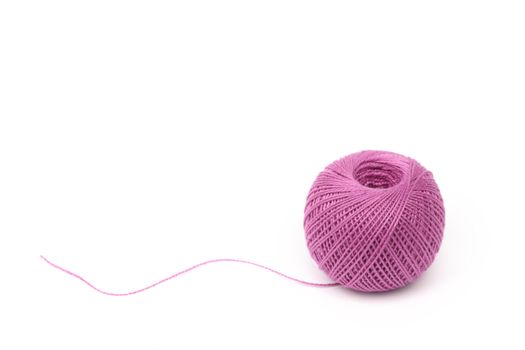 thread isolated on white background