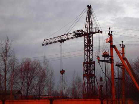 hoisting crane