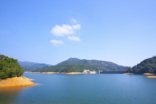 Shing Mun Reservoir in Hong Kong