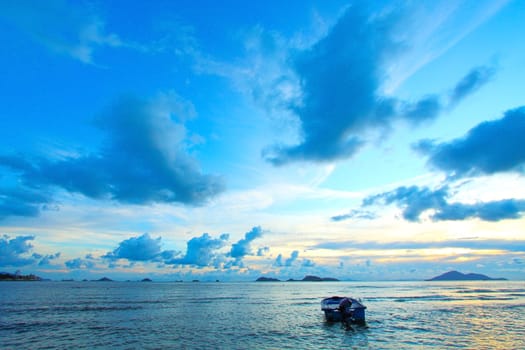 Seascape in Hong Kong along the coast