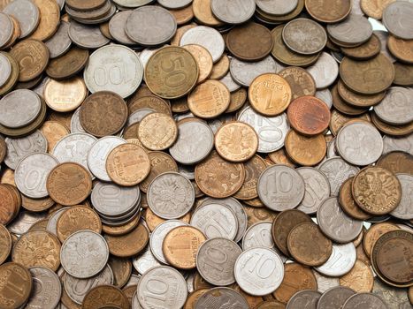 Currency coin backgrounds - finance wealth savings