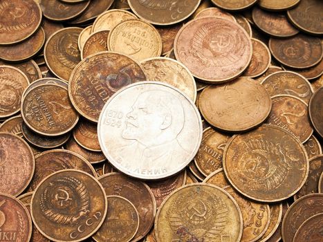 Currency coin backgrounds - finance wealth savings