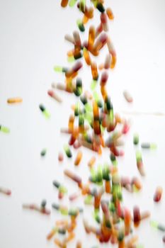 A lot of medical pills