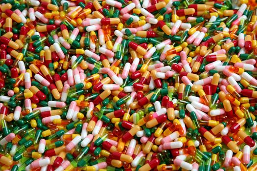 A lot of medical pills