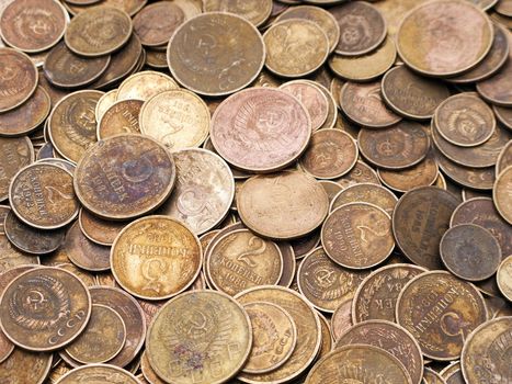 Currency coin backgrounds - finance wealth savings