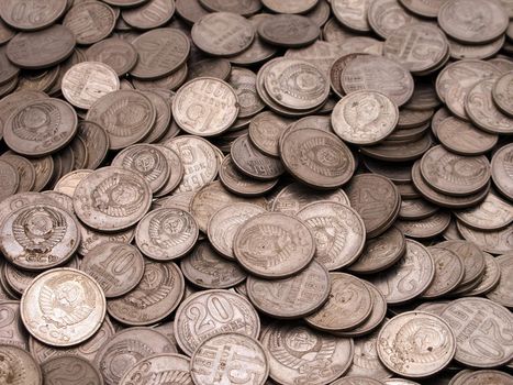 Currency coin backgrounds - finance wealth savings