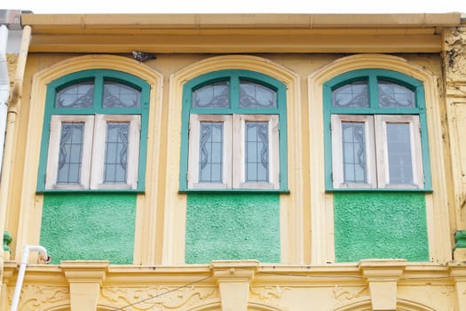 Ancient buildings in Penang still beautiful.