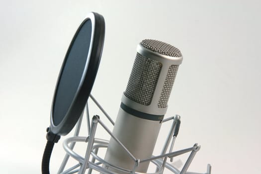 recording microphone and filter music concepts horizontal