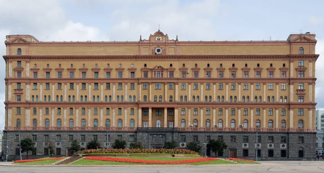 Example of the Soviet architecture. The big building in Moscow.