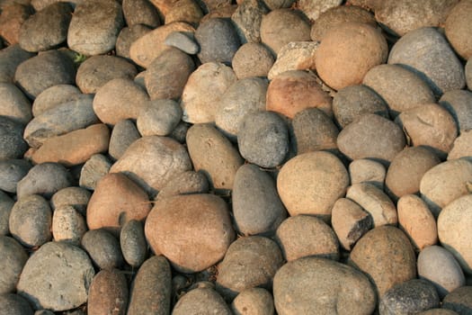 Close up of stones showing unique pattern.
