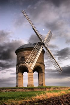 Chesterton Windmill at dusk