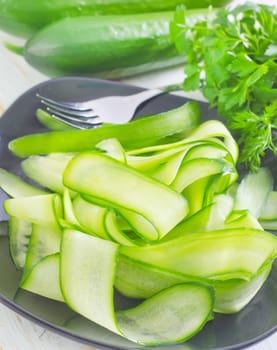 salad with cucumber