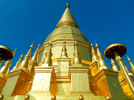 pagoda and beautiful in thailand