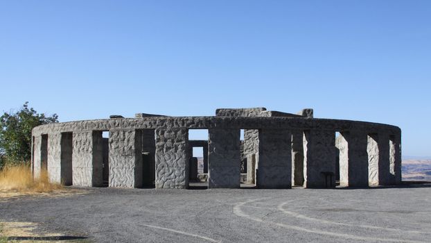 Stonehenge replica in the Dalles area of Washingtone state.