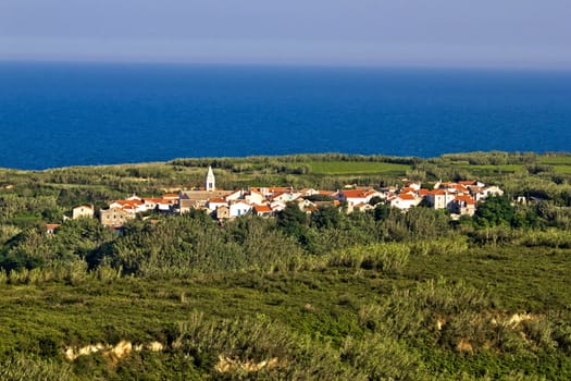 Adriatic Island o Susak bamboo and cane jungle village, Croatia