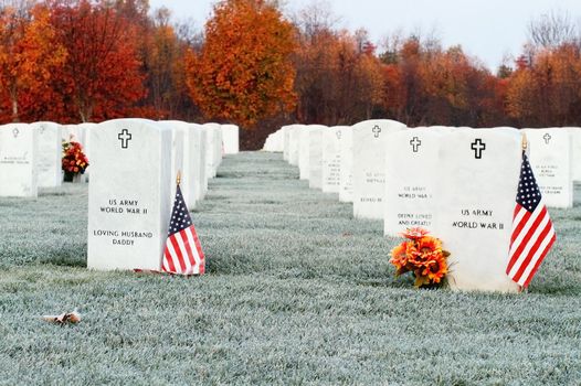 Camp Nelson National Cemetery in Kentucky.