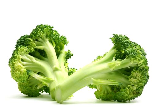 broccoli isolated on white background