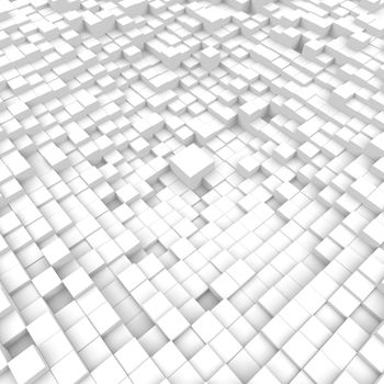 3D cubes background