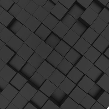 3D cubes background