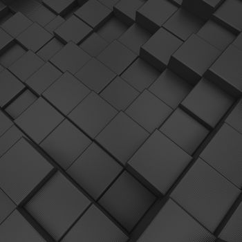 3D cubes background