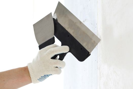 work aligns with a spatula wall