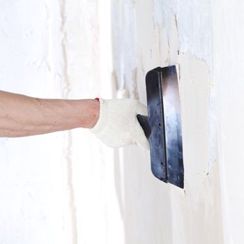 work aligns with a spatula wall