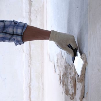 work aligns with a spatula wall