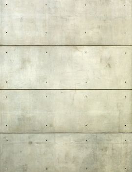 Vertical plain concrete wall with horizontal lines
