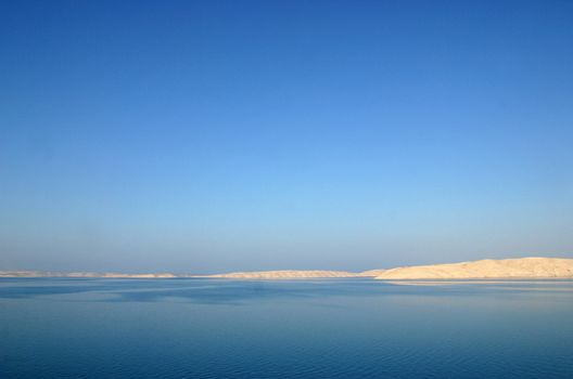 Quiet sea summer landscape