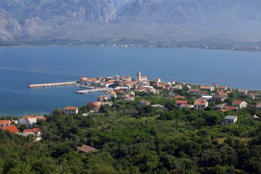 Summer sea landscape, beautiful place