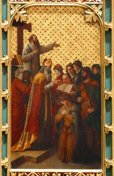 Consecration of the first bishop of Zagreb