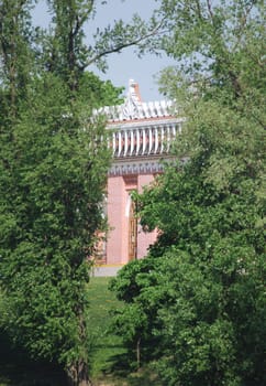 Palace of queen Ekaterina in  Moscow. Zarizino (Tsaritsino, tsaritsyno, tsaritsino)