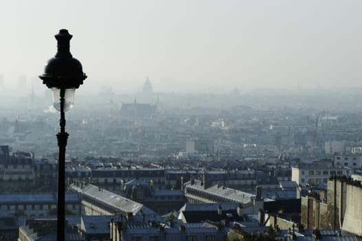    Paris as seen from sacriceur                             