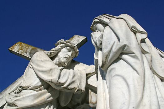 4th Stations of the Cross, Jesus meets His Mother