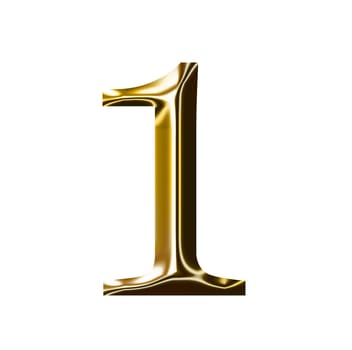 gold number symbol