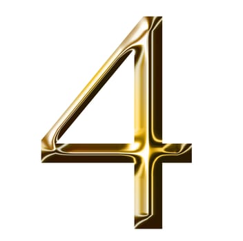 gold number symbol